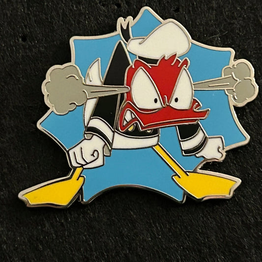 2023 - Donald Duck - Angry - Red Face - Mystery Pin