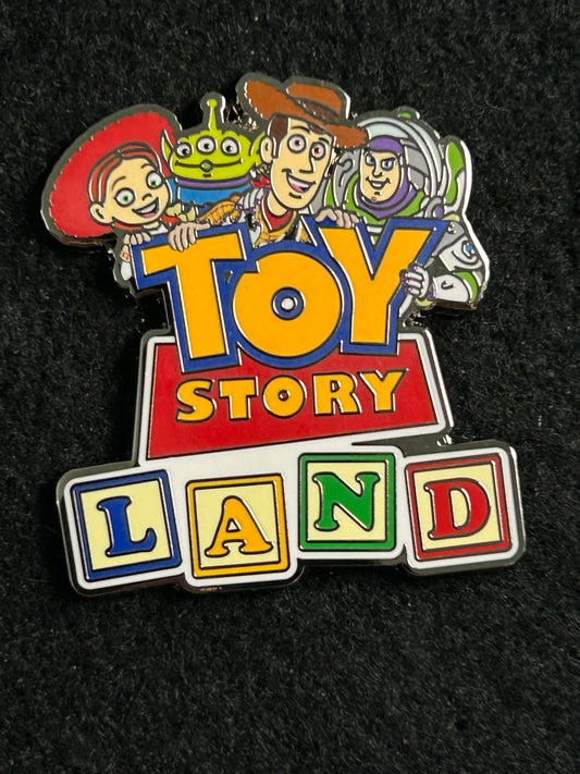 2025 - Toy Story Land - Hollywood Studios - Logo - Pixar - Disney Pin