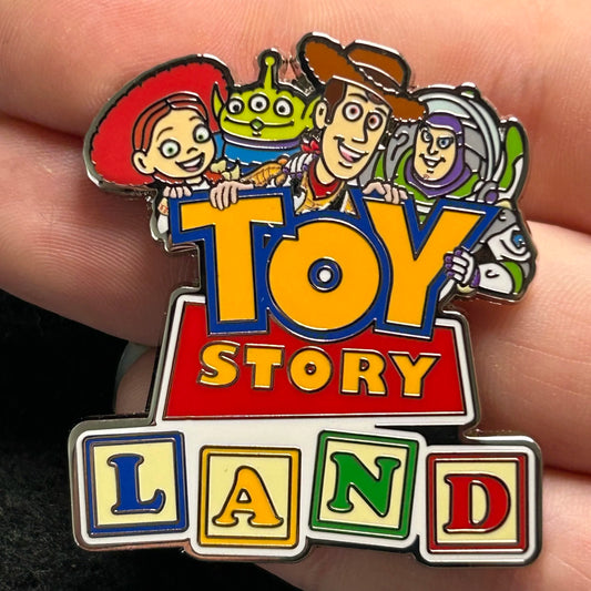 2025 - Toy Story Land - Hollywood Studios - Logo - Pixar - Disney Pin