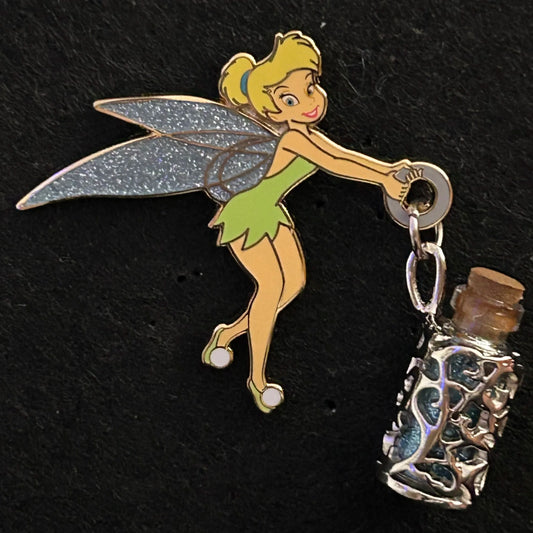 2022 - Tinker Bell - Glitter Potion Bottle - Dangle - Disney Pin