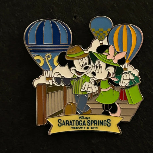 2024 - Mickey and Minnie - Saratoga Springs Resort - WDW - Disney Pin