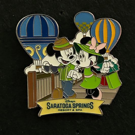 2024 - Mickey and Minnie - Saratoga Springs Resort - WDW - Disney Pin