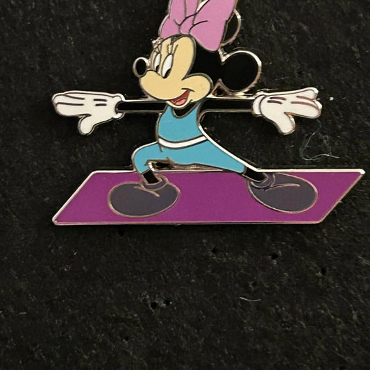 2024 - Minnie Mouse - Warrior II - Yoga Pose - Disney Pin