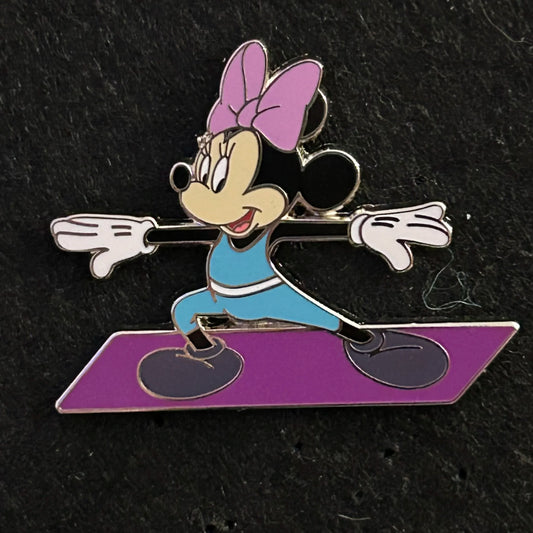 2024 - Minnie Mouse - Warrior II - Yoga Pose - Disney Pin