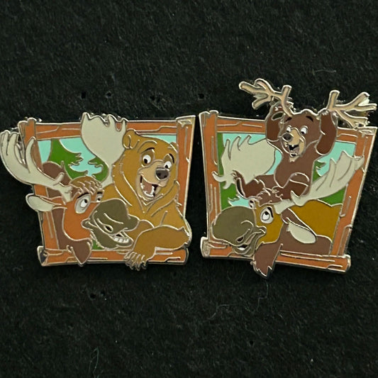 FULL SET - Koda, Kenai, Rutt & Tuke - Brother Bear - 2 Pin Set