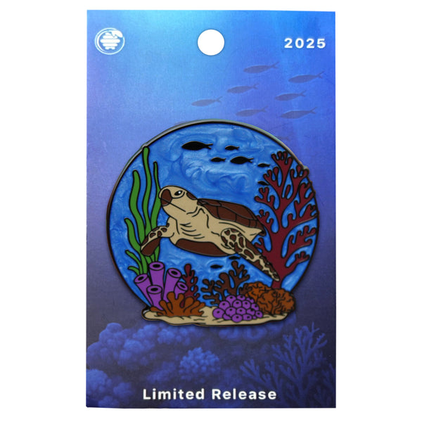 2025 - Green Sea Turtle - Ocean Creatures Series - Limited Release Pin