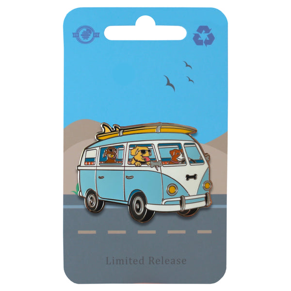 2025 - Canine Cruiser - Dogs Driving Bus - Limited Release Pin