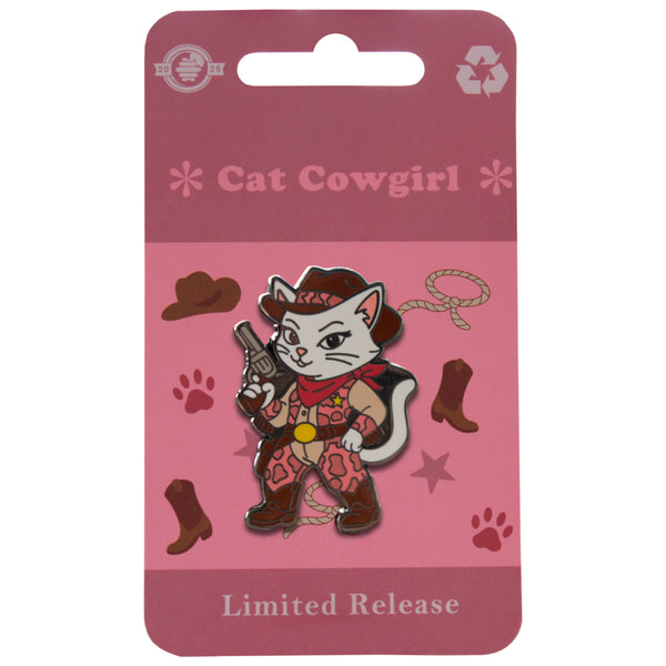 2025 - Cat Cowgirl - Critter Careers - Limited Release Pin