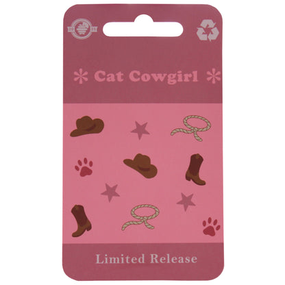 2025 - Cat Cowgirl - Critter Careers - Limited Release Pin