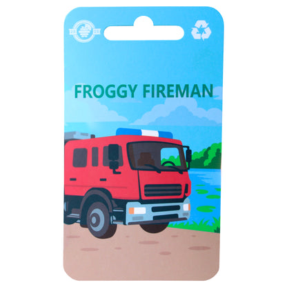 2025 - Froggy Fireman - Critter Careers Pin