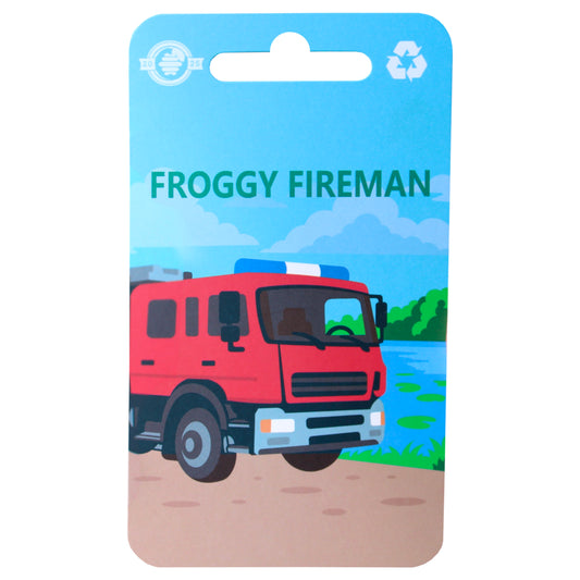 2025 - Froggy Fireman - Critter Careers Pin