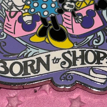 2014 Minnie Mouse born to shop pin
