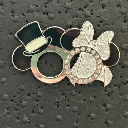 2016 - Mickey and Minnie Mouse - Wedding Rings - Disney Pin