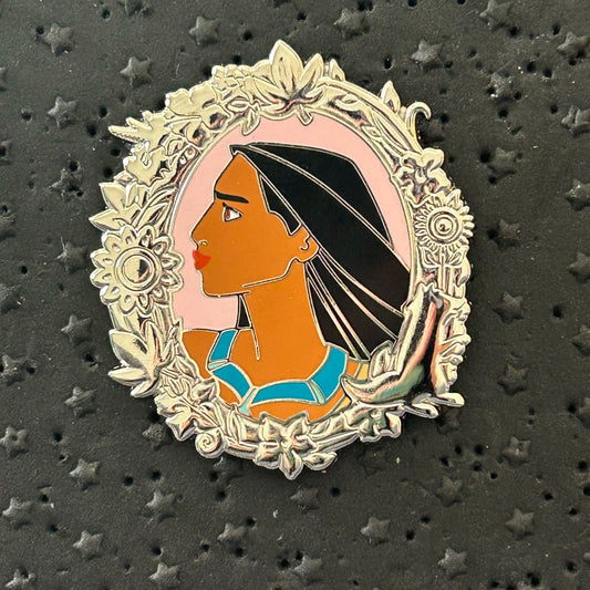 2024 - Pocahontas - Princess - Portrait Series - Side Profile - Disney Pin