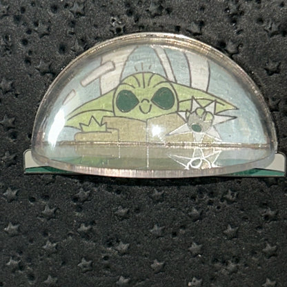 2023 - Grogu - Star Wars - Lucas Films - 3D - Half Bubble - Disney Pin