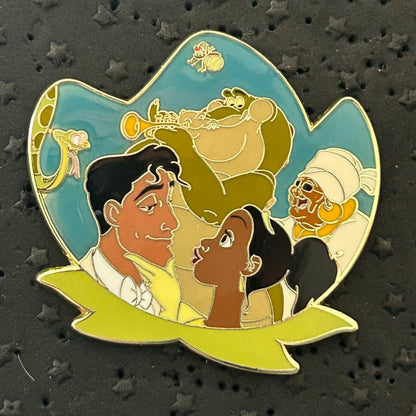 2024 - Princess Tiana, Naveen, Mama Odie, Louie, Ray and Juju the Snake - Disney Pin