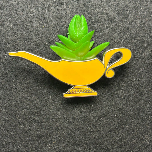 2024 - Genie - Aladdin - 3D - Succulent - Plant - Disney Pin