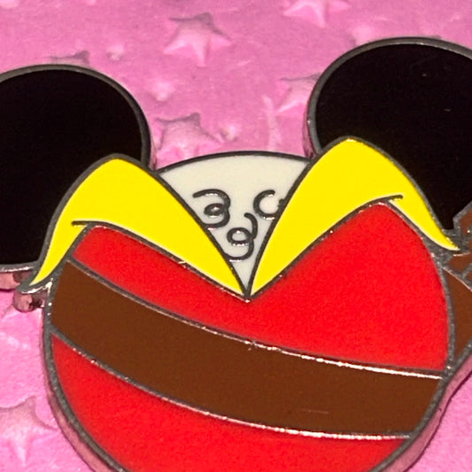 Villain Mickey Ears Gaston Disney Pin