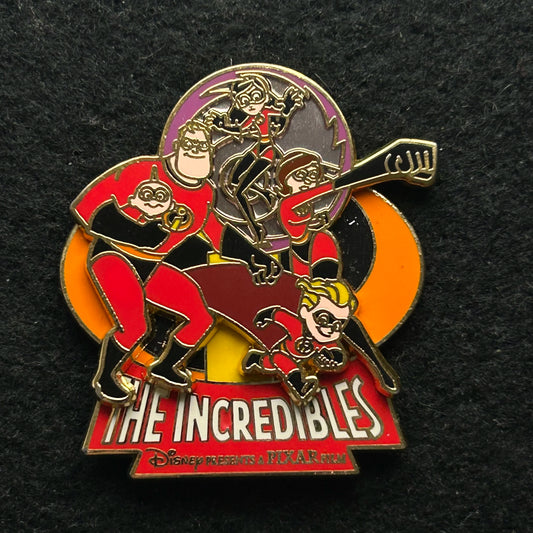 2006 - The Incredibles - Family - Pixar - Disney Pin on Pin