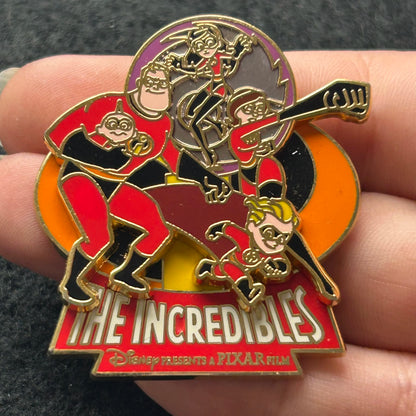 2006 - The Incredibles - Family - Pixar - Disney Pin on Pin