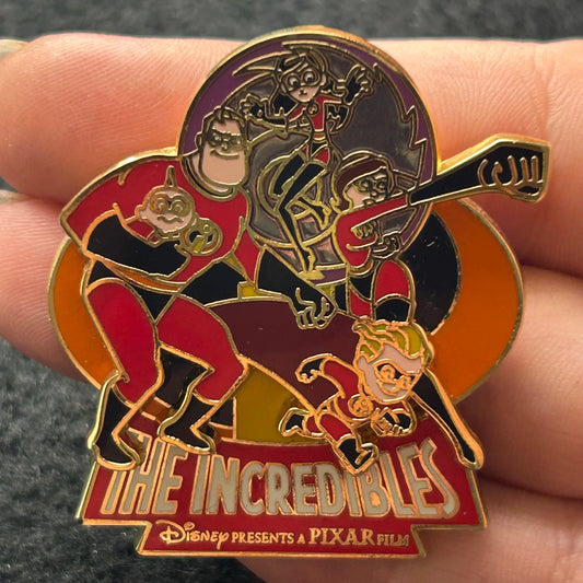 2006 - The Incredibles - Family - Pixar - Disney Pin on Pin