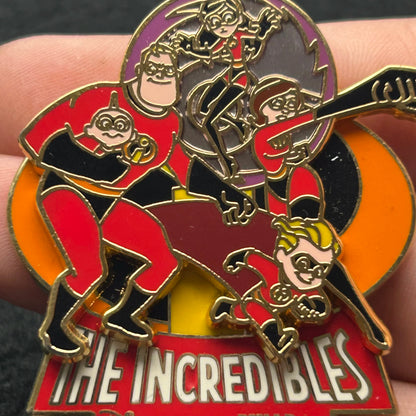 2006 - The Incredibles - Family - Pixar - Disney Pin on Pin