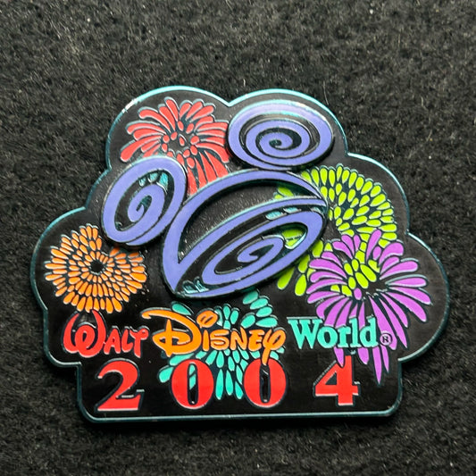 2004 - Mickey Mouse - Hat - Retro Colors - WDW - Disney Pin