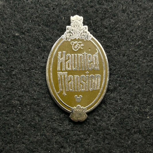2019 - Haunted Mansion - Logo - Hidden Mickey - Disney Pin