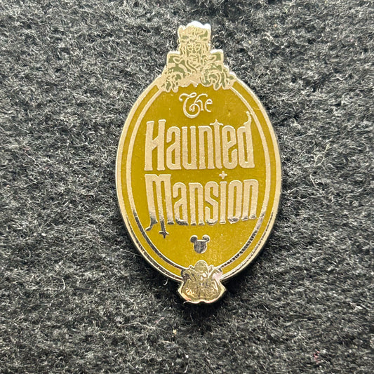 2019 - Haunted Mansion - Logo - Hidden Mickey - Disney Pin
