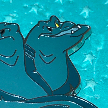 Flotsam and Jetsam Villain Sidekick Pin