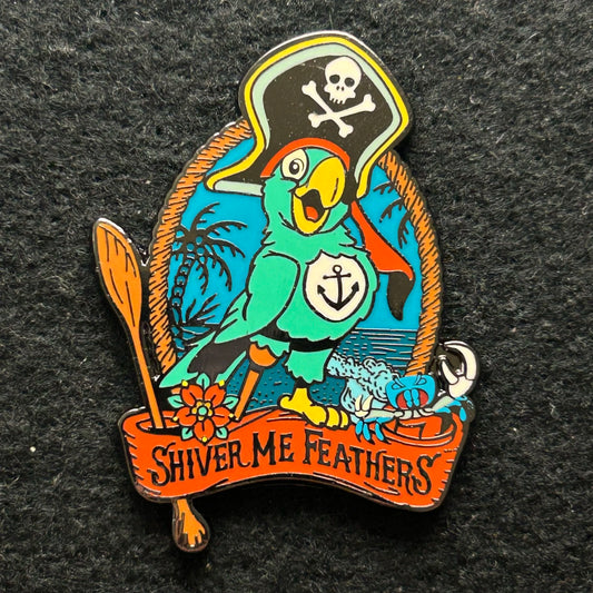 2025 - Pirates of the Caribbean - Parrot - Shiver Me Feathers - Disney Pin