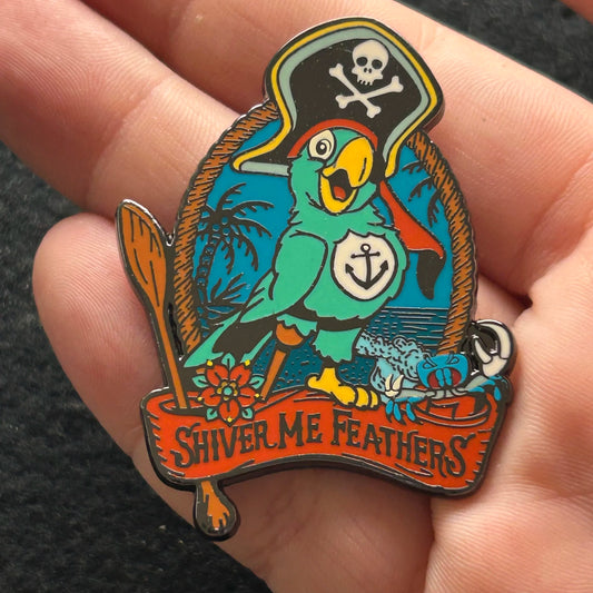 2025 - Pirates of the Caribbean - Parrot - Shiver Me Feathers - Disney Pin