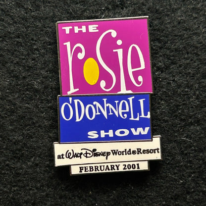 2001 - Vintage - Rosie O’Donnel Show - Warner Bros - WDW - LE 10,000 - Disney Pin