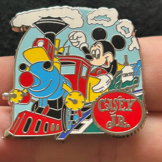 2009 - Mickey Mouse and Casey Jr Train - Circus - Disney Pin