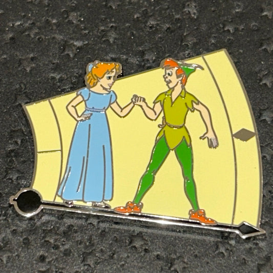 2025 - Peter Pan and Wendy On Time Hand - Clock - Disney Pin