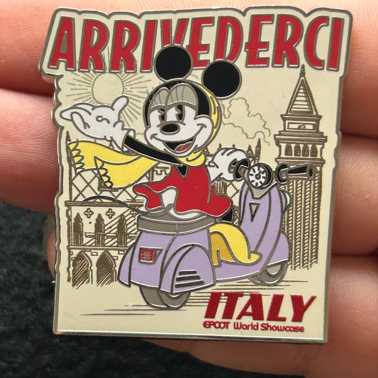 2024 - Minnie Mouse - Italy - Epcot - World Showcase - Arrivederci - Disney Pin