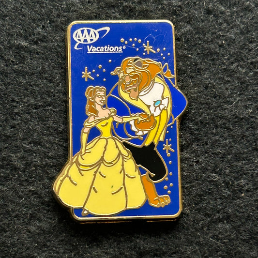 AAA Vacations - Belle and the Beast - Dancing - Beauty and the Beast - Disney Pin