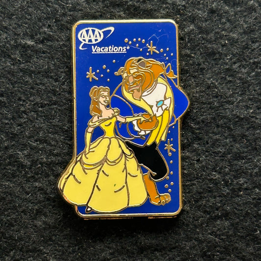 AAA Vacations - Belle and the Beast - Dancing - Beauty and the Beast - Disney Pin