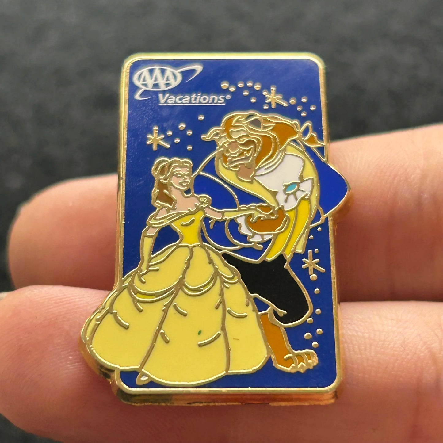 AAA Vacations - Belle and the Beast - Dancing - Beauty and the Beast - Disney Pin