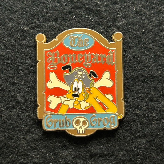 2006 - Pluto - The Boneyard Grub Grog - DLR - Gift w Purchase - Disney Pin