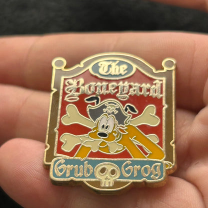 2006 - Pluto - The Boneyard Grub Grog - DLR - Gift w Purchase - Disney Pin