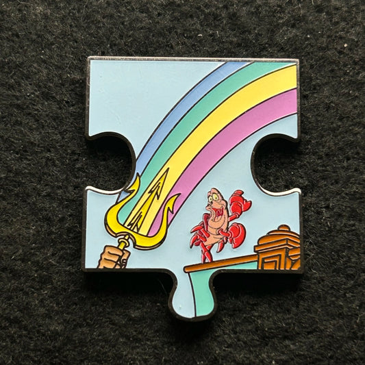 Loungefly - Sebastian - Little Mermaid - Puzzle Piece - Disney Pin