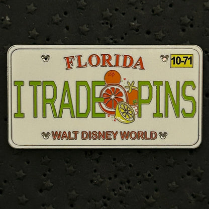 2025 - Florida License Plate - I Trade Pins - 10-71 - WDW - Disney Pin