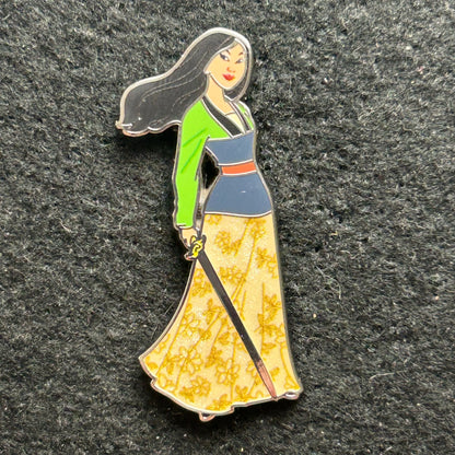 2023 - Mulan - Full Body - Disney Pin