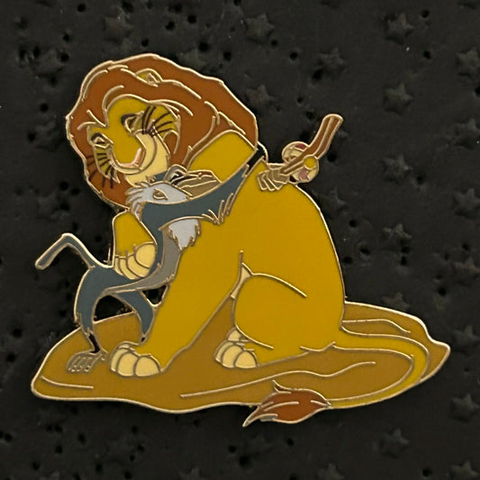 2024 - Mufasa and Rafiki - Hugging - The Lion King - Disney Pin