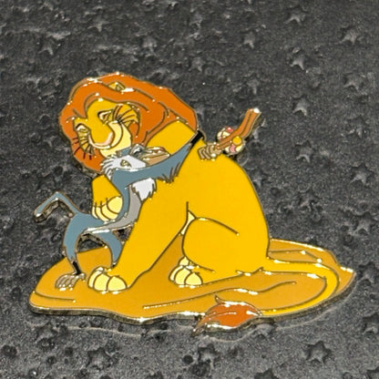 2024 - Mufasa and Rafiki - Hugging - The Lion King - Disney Pin
