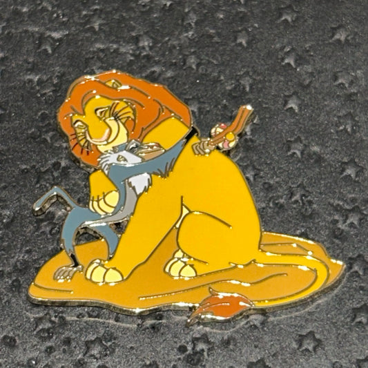 2024 - Mufasa and Rafiki - Hugging - The Lion King - Disney Pin