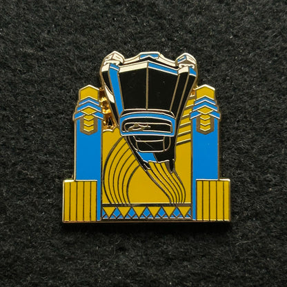 2016 - Rock N Roller Coaster - Gate Entrance - Upside Down Car - Disney Pin