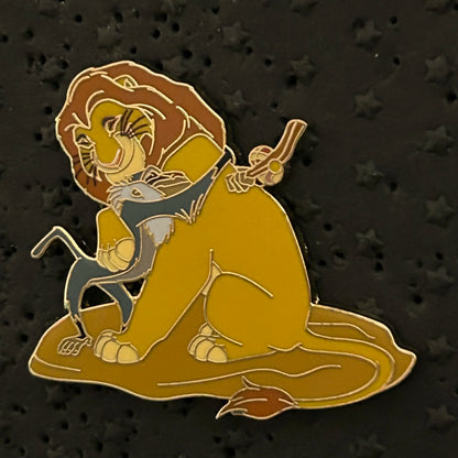 2024 - Mufasa and Rafiki - Hugging - The Lion King - Disney Pin