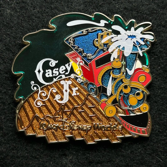 2012 - Casey Jr - Train - Stained Glass - WDW - Disney Pin